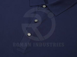 Logo Polos Dry Fit Camiseta de golf de manga corta Humedad Wicking Collared Casual Mens Polo Shirt - Product Image 4