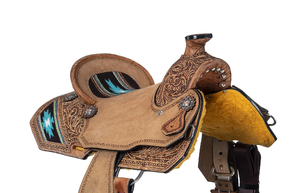 ชุดนักแข่งม้าหนังแท้คุณภาพพรีเมี่ยมอานม้าแบบตะวันตกและอังกฤษสำหรับขี่ม้า - Product Image 3