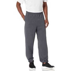 Pantalones Casuales de Forro Polar Grueso para Hombre, Cómodos, con Cierre de Cordón, Secado Rápido, Tacto Suave, Logotipo Personalizado, Tela 100% Algodón - Product Image 3