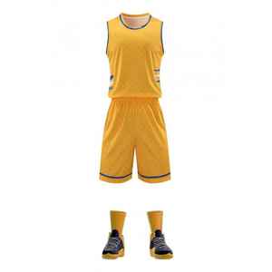 Maillots de basket-ball pour hommes, enfants et jeunes personnalisés maillot de basket-ball vierge en maille réversible imprimé uniforme de basket-ball personnalisé - Product Image 5