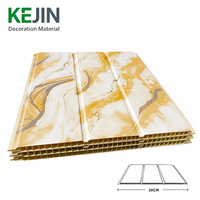 Panneaux stratifiés en PVC imprimés, anti-poussière et lavables, vente directe d'usine KEJIN, pour la décoration intérieure au Venezuela