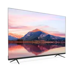 चीनी कारखाने प्लास्टिक के आधार Frameless बड़ी स्क्रीन ऐ-संचालित 8K Televisor 50 Pulgadas स्मार्ट टीवी