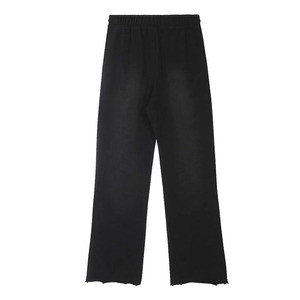 Noir blanc chaud tendance Style hommes côté couleur bloc mince Flare pantalon célèbre marque de luxe décontracté Sports de plein air - Product Image 3