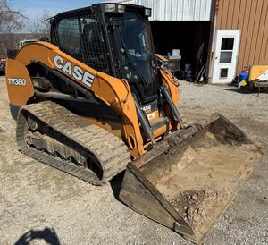 Chargeuse compacte sur chenilles TV380 2017, robuste, type chenille, moteur diesel FPT, pompe Huade, moteur principal haute efficacité, 67 kW - Product Image 2