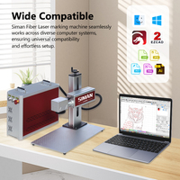 Marcatore Laser a Fibra JPT MOPA 100W 200W 300W con Autofocus, Software Lightburn Programmabile DXF/PLT/DWG/AI, Prezzo Competitivo, Incisione Profonda 3D