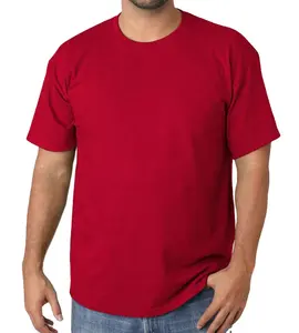 180 g Werksdirektverkauf Kurzarm Rundhalsausschnitt Shirt Budget Standard und Premiumqualität gestrickt 100% Baumwolle Rundhalsausschnitt T-Shirt