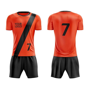 Maillots de football pour enfants et adultes personnalisés Nom Numéro Logo de l'équipe-Maillots de football pour hommes Garçons Ensemble d'uniformes de football - Product Image 3