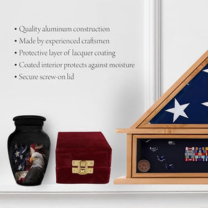 Honorary Memorials Patriotic <b>Hearts</b> Eagle - Product Image 3