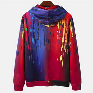 Sudaderas con capucha de sublimación con el mejor estilo del fabricante de Pakistán de alta calidad con diseño de cremallera para invierno talla 6XL a la venta - Product Image 2