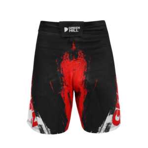 Pantalones Cortos de MMA Blancos de Diseño Personalizado GREEN HILL, Ropa de Poliéster Elástico para Grappling y BJJ para Gimnasio, Sublimados (10535) - Product Image 5