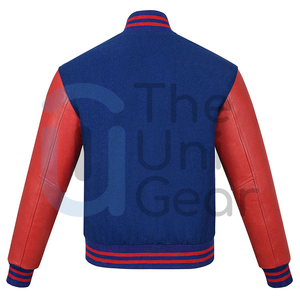 Blouson universitaire personnalisé de haute qualité, le plus vendu, pour hommes et femmes, col montant, logo frontal, écologique, hiver, style urbain - Product Image 4