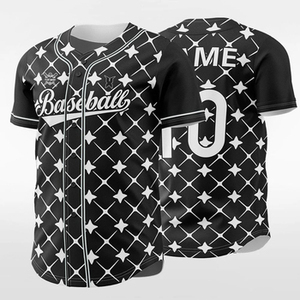 เสื้อเบสบอลซอฟต์บอลแบบสั่งทำพิเศษ พิมพ์ลายโลโก้ชื่อทีมและหมายเลข ระบายอากาศได้ดี ไซส์ใหญ่ ขายส่ง มองเห็นได้ชัดเจน - Product Image 2