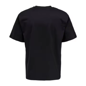 Camiseta de algodón 100% de alta calidad con cuello redondo, talla grande, manga corta, logotipo estampado personalizado, peso pesado, personalizable para hombres - Product Image 2