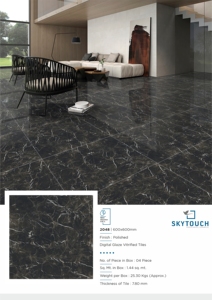 New Wood Brown Look Best Quality Luxurious Double Loading Tiles Porcelain Floor Tiles 600x600mm and 600x1200mm - Product Image 6