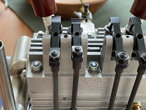 New machinist Made 50cc 2 xi lanh làm mát bằng nước <span class=keywords><strong>RC</strong></span> động cơ Hàng Hải - Product Image 3
