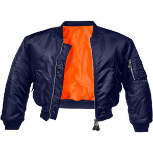 Chaqueta Bomber de Poliéster Personalizable de Primera Calidad, Impermeable, Transpirable, Informal, con Cremallera, Talla Grande, Abrigo de Invierno - Product Image 5