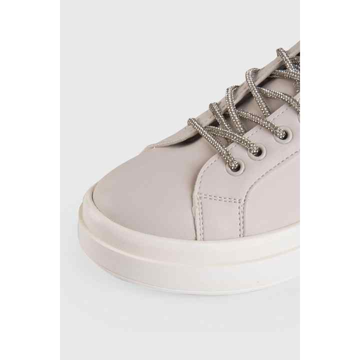 Women's Stoned Sports Shoes Sneaker Daily Lace-up SPRWL22910TŞL