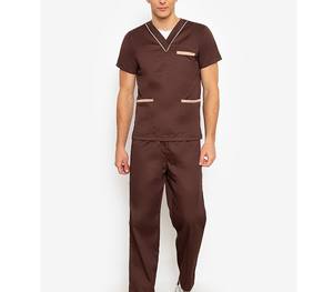 ชุดยูนิฟอร์มแพทย์แบบยูนิเซ็กซ์ คุณภาพพรีเมียม ระบายอากาศได้ดี สวมใส่สบาย ยืดหยุ่นได้ ผลิตโดยผู้ผลิตที่ดี มีบริการปรับแต่งได้ตามต้องการ ขายดี - Product Image 1