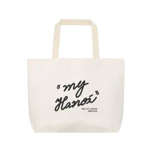 Canvas Fabric <b>Bag</b> Vietnam Open-top canvas tote <b>bag</b> <b>Ivory</b> Open Closure Type PANELLED Fashion - Product Image 1