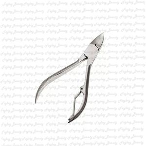 Pinza profesional para cutículas de acero inoxidable, bloqueo de logotipo personalizado, herramienta para el cuidado de las uñas para los dedos - Product Image 4