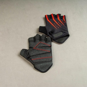 Fitness Workout Polyester Breathable Half Finger Unisex <b>Weight</b> Lifting <b>Gloves</b> with Wrist Support - Product Image 3