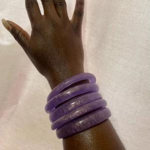 Pulseras y Brazaletes de Resina para Mujer, Nueva Colección, Joyería Estilo Ángel para Fiestas y Bodas, Alta Calidad - Product Image 5