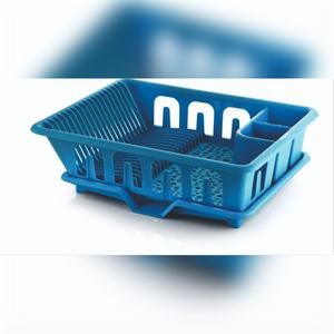 Égouttoir à vaisselle premium avec bac d'égouttement amovible, acier résistant à la rouille, design compact, organisateur de comptoir de cuisine - Product Image 1