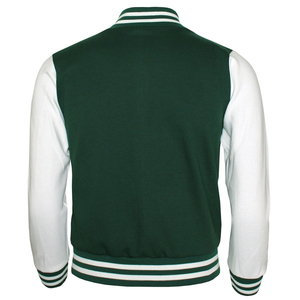 2024 Chaqueta de béisbol delgada OEM de fabricación de alta calidad superior/Chaqueta universitaria de lana y cuero para hombre Chaqueta de hombre al por mayor con OEM - Product Image 3