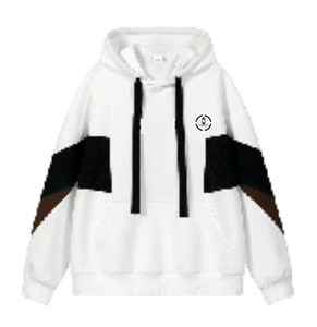 Confortable 100% Polyester Fiber Hommes Pull Hoodies Sweat Hiver Épais En Relief et Puff Impression 3D Motif XS Taille - Product Image 2