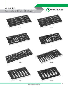 Jeu de forceps d'extraction dentaire professionnels Instruments de chirurgie buccale ISO 13485 certifié CE OEM à faible quantité minimale de commande disponible - Product Image 5