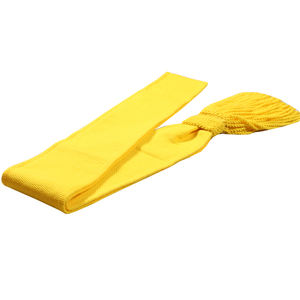 Ceremonial Waist Sashes Wholesale Uniform Sash <b>Yellow</b> Waist Sashes - Product Image 2