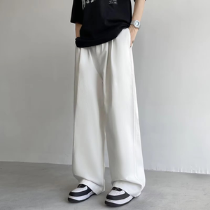 กางเกงคาร์โก้ผู้ชายสำหรับออกกำลังกายและวิ่ง ปี 2025 ปรับแต่งโลโก้ได้ เอวกลาง ระบายอากาศ แห้งเร็ว สวมใส่สบาย ทรงหลวม สไตล์ลำลอง ผ้าแคนวาส ทรงตรง - Product Image 1