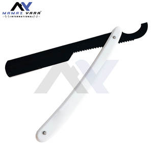 Maquinilla de Afeitar Manual Plegable Profesional Blanca y Negra para Hombre, Maquinilla de Afeitar Turca, Productos de Barbería - Product Image 5