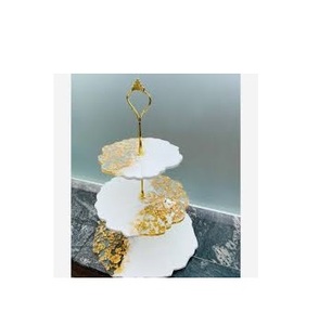 Classic <b>Resin</b> Cake Stand Handmade Product <b>Resin</b> Food Serving <b>Resin</b> Epoxy Mold for Home & Wedding Decor Cake Tools At Best Price - Product Image 6