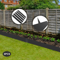 Prix d'usine – Clôtures de jardin en acier galvanisé, portails d'allée écologiques à connexion rapide, accessoires de jardinage extérieur OEM
