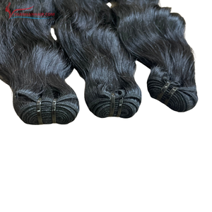 Ouble drawn-Cabello Humano ondulado ietnamese, llanta de 100 C - Product Image 3