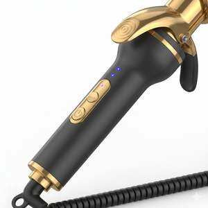 Fer à friser électrique automatique sans fil en céramique magique PTC LED, baguette spirale pour les cheveux, professionnel pour l'hôtel et la maison - Product Image 4