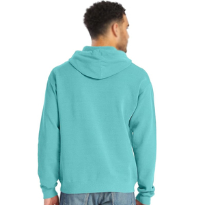 เสื้อฮู้ดผู้ชายแบบสวมใส่สบาย ผลิตจากผ้าฝ้าย 100% น้ำหนัก 240 กรัม ดีไซน์เรียบง่าย เป็นมิตรต่อสิ่งแวดล้อม เหมาะสำหรับฤดูใบไม้ร่วง รุ่นใหม่ล่าสุด - Product Image 4