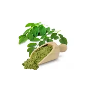 Poudre de feuille de Moringa naturelle biologique Extrait de plantes cultivées à l'état sauvage de qualité alimentaire emballé sous vide dans une bouteille Options d'emballage à tambour - Product Image 2