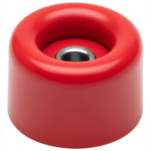 Red Rubber <b>Door</b> Buffer 40 mm Diameter 25 mm Height Dowel Mounting-Pack Size 50 Product Category Over <b>Door</b> <b>Racks</b> - Product Image 2