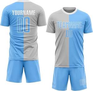 Camiseta de fútbol con cuello en V hecha a medida, ropa deportiva con logotipo de cualquier equipo, uniforme único - Product Image 1