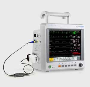 Varano veterinario Edan IM60 con protezione da defibrillazione ECG 3/5-piombo per cani e bovini felini - Product Image 1