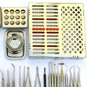 Kit de prf dentaire ensemble de micro chirurgie buccale porte-aiguille chirurgical instruments d'implant Kit de chirurgie allemande dentisterie chirurgicale - Product Image 2