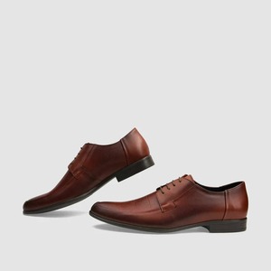 TAPI hakiki deri erkek dantel-up elbise ayakkabı yeni üretici toptan erkek kahverengi rahat erkek moda ayakkabılar - Product Image 5