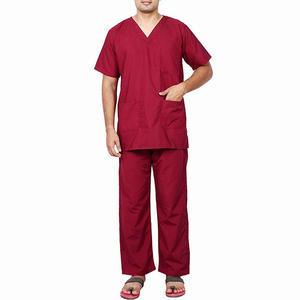 Tenues médicales en coton tricoté 100 % respirant et confortable, couleur personnalisable, pour usage hospitalier et infirmier - Product Image 6