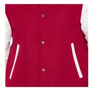 2026 Custom New Style <b>Men's</b> Wool PU <b>Leather</b> <b>Jacket</b> Breathable Cotton Fleece Stand CollegeBaseballjacket for <b>men</b> DDP Shipping - Product Image 4
