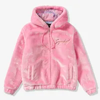 Sweat à capuche unisexe personnalisé imprimé numériquement en fausse fourrure, veste d'hiver à capuche, douce, respirante, coupe ample pour hommes et femmes