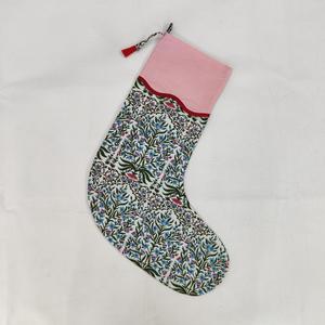 Venta al por mayor hecho a mano Vintage algodón media lujo indio Santa Claus forma Navidad calcetín, venta al por mayor medias indias comprar - Product Image 6