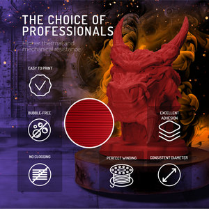 Filamento WINKLE PLA PRO 1.75mm 1kg para Impresora 3D FDM, Resistencia Térmica Superior 95C HDT, Fabricación Europea, Tolerancia de 0.05mm, Fácil de Usar - Product Image 4