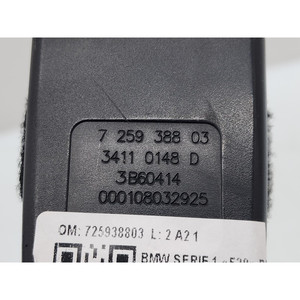 AGGANCIO CINTURA DI SICUREZZA ANT DX BMW Série 1 F20 725938803 N47D20C (11>19) - Product Image 6